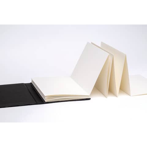 Taccuino grana fine Fabriano Leporello 20 fogli - 260 g 11,5x16,5 cm - 19100501